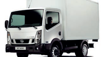 Nissan nt400 paquetero 20m3 + plataforma